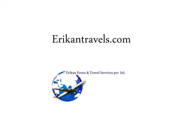 Erikantravels.com