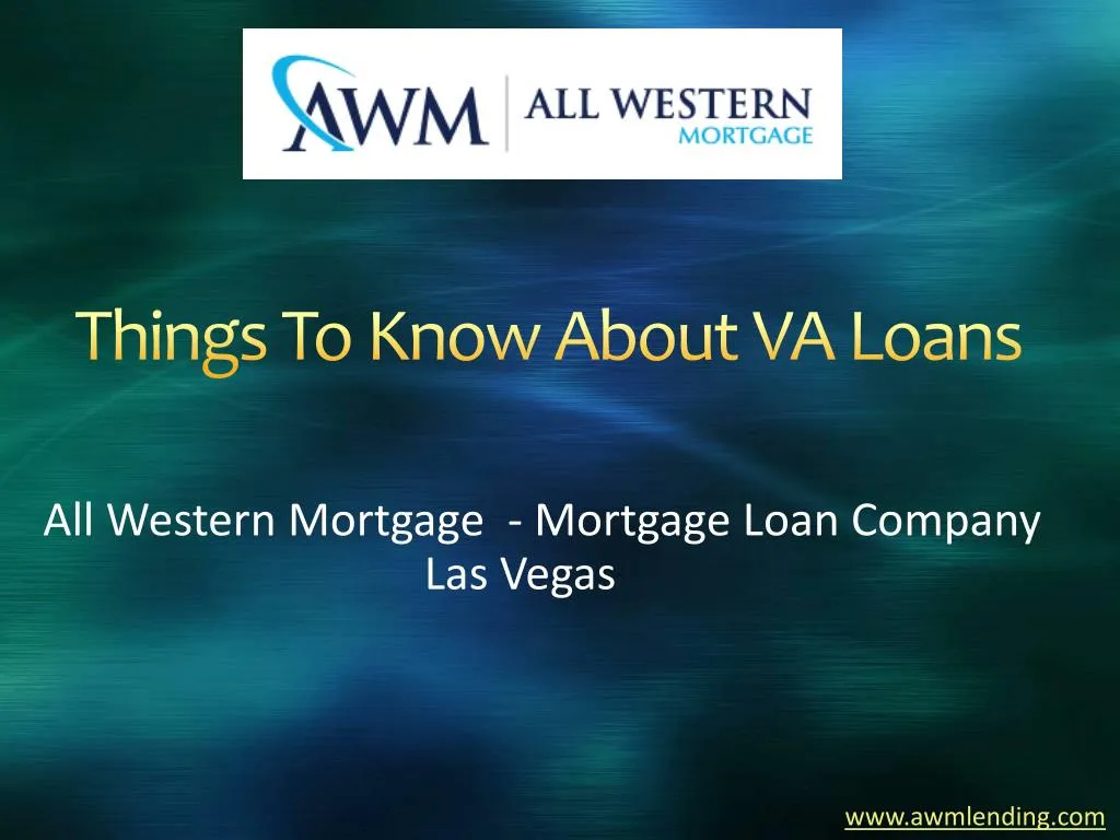 things to know about va loans