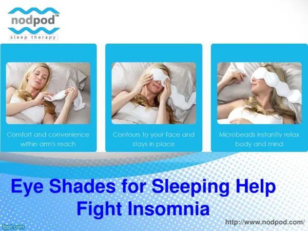 Eye shades for sleeping help fight insomnia