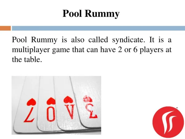Pool Rummy | Rummy Passion