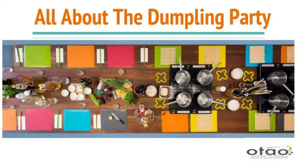 All About The Dumpling Party