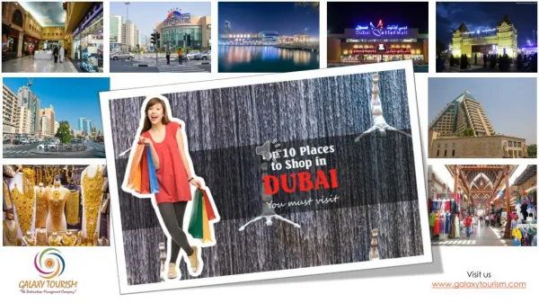 Top 10 Places to Shop in Dubai - you must visit