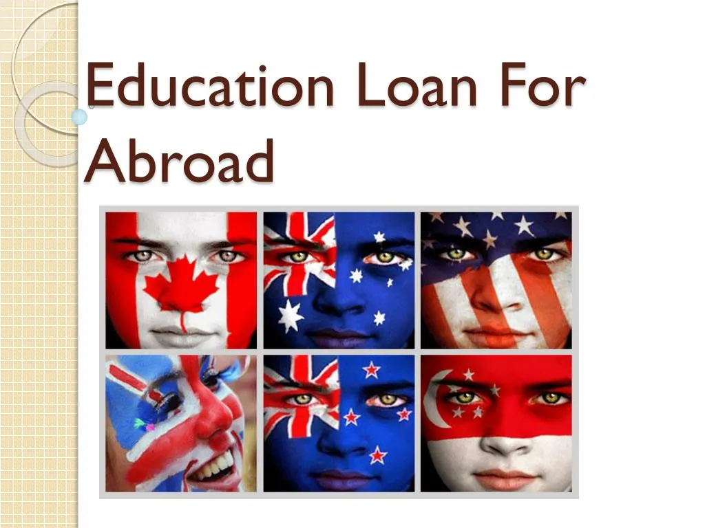 education loan for abroad