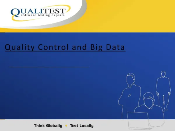 Quality Control and Big Data