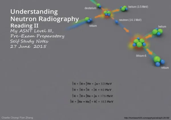 Understanding Neutron Radiography Reading II-TNR of Materials-A