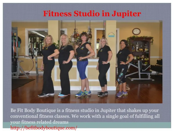 Fitness Studio in Jupiter