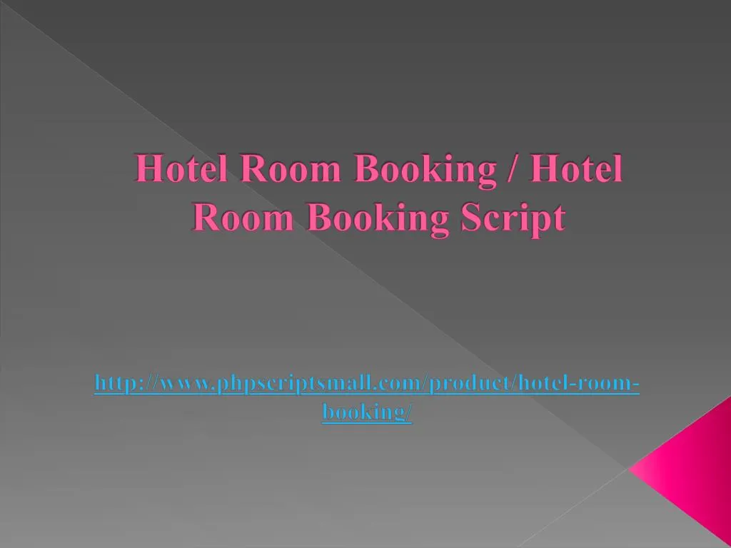 hotel room booking hotel room booking script