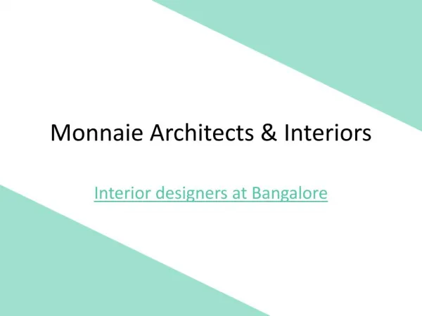 Best Architects at Bangalore