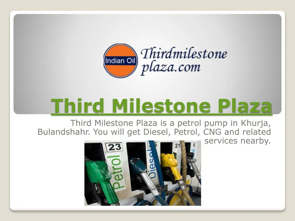 third milestone plaza