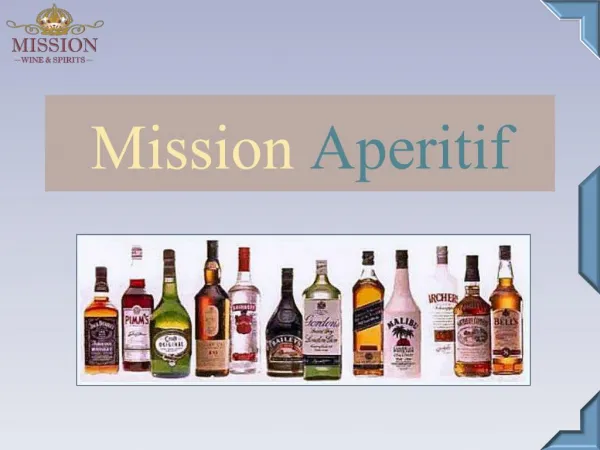 Mission Aperitif - Mission Wine And Spirits