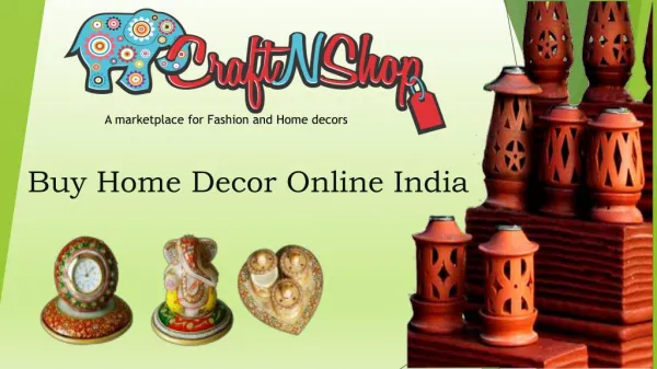 Buy Home Decor Online India