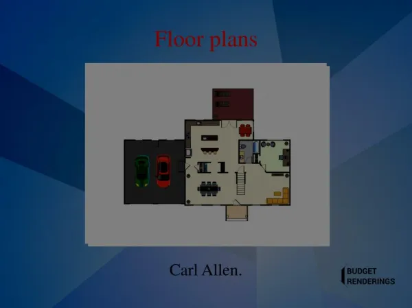 2D enhanced Floor plans service