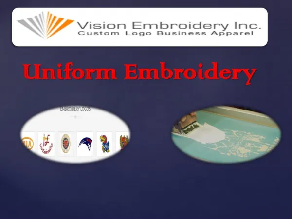 Uniform Embroidery