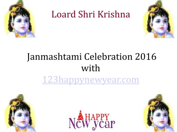 Krishan Janmasthmi Celebration 2016