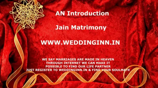 Find Potential Profiles of Brides And Grooms With Jain Matrimonial