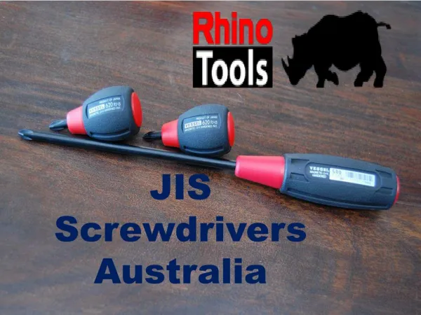 Purchase Online JIS Screwdrivers Australia