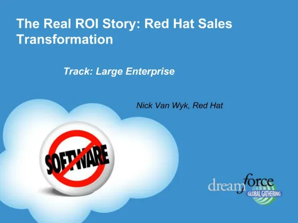 The Real ROI Story: Red Hat Sales Transformation