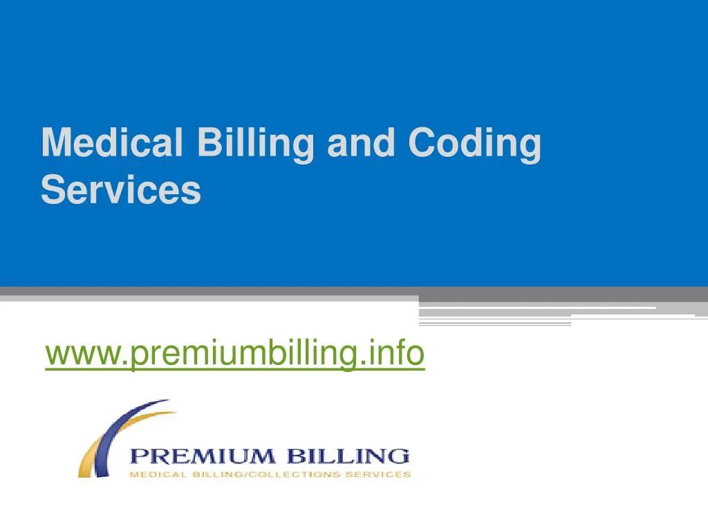 medical billing and coding services