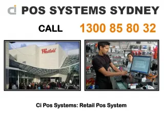 Ci Pos Systems: Retail Pos System - slide 1