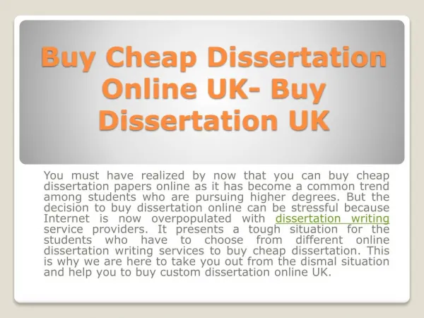 Buy Cheap Dissertation Online UK- Buy Dissertation UK