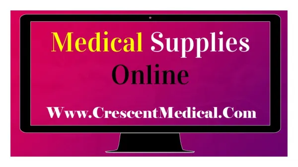 Medical Supplies And Medical Products Buy Online