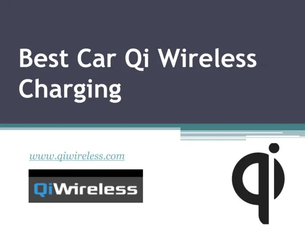 Best Car Qi Wireless Charging - www.qiwireless.com