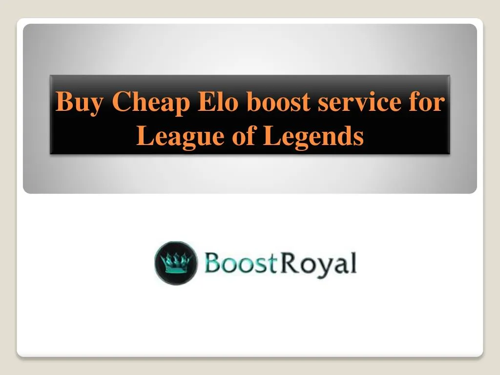 buy cheap elo boost service for league of legends