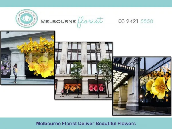 Melbourne Florist Deliver Beautiful Flowers