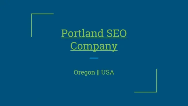 Hire Experienced Portland SEO Company
