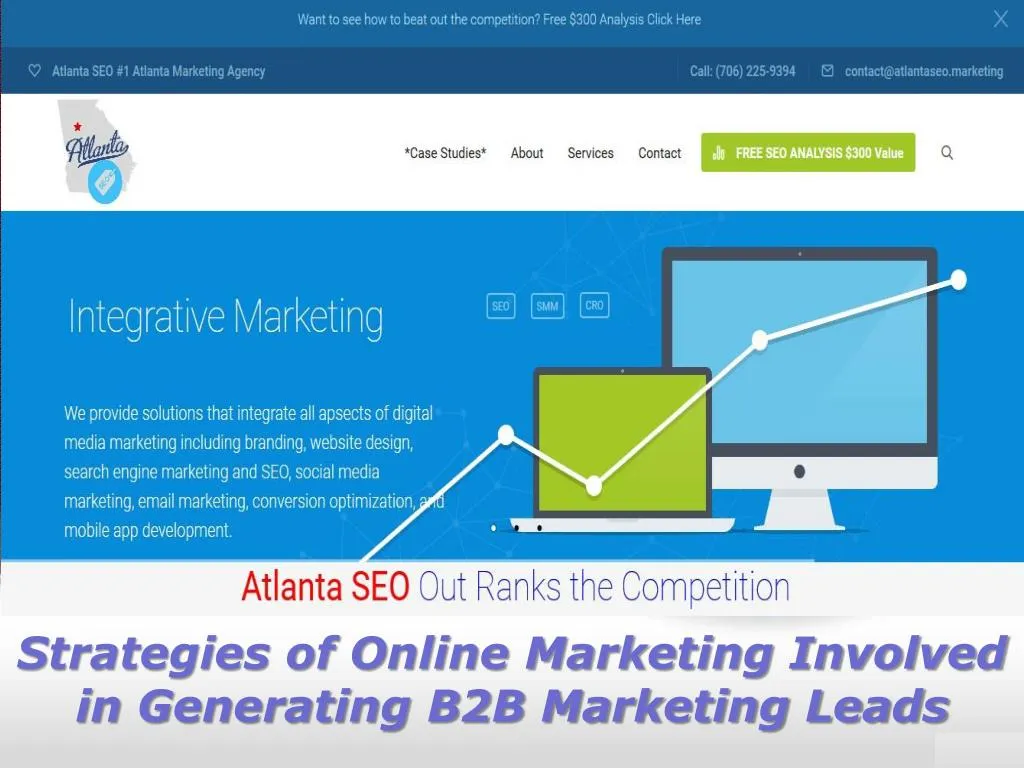 strategies of online marketing involved in generating b2b marketing leads