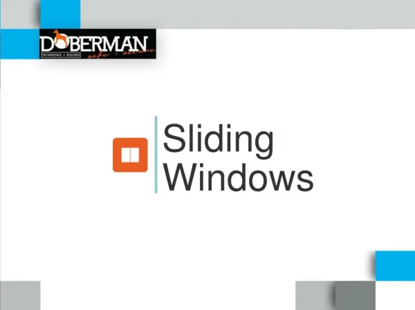 Sliding Windows | Doberman Windows & Doors
