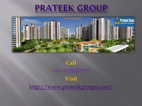 Prateek Group Famous Builder
