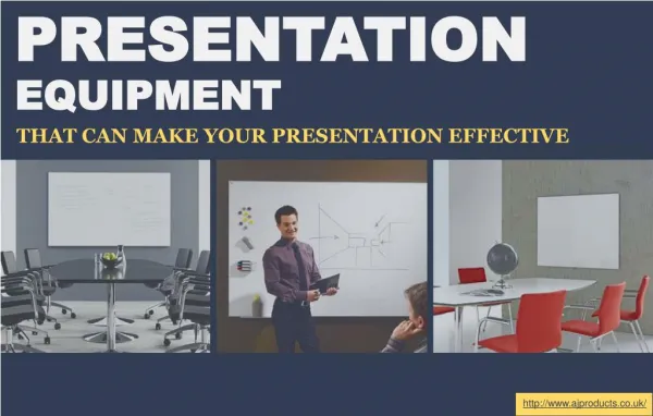 Three things that improve presentation efficiency