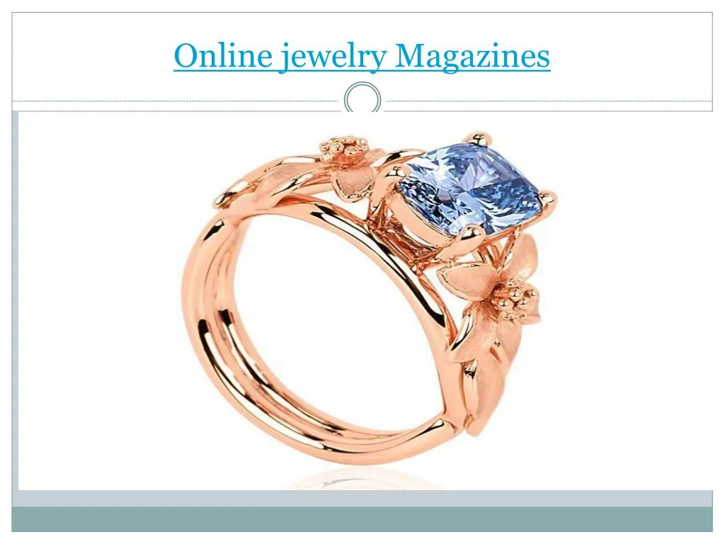 online jewelry magazines