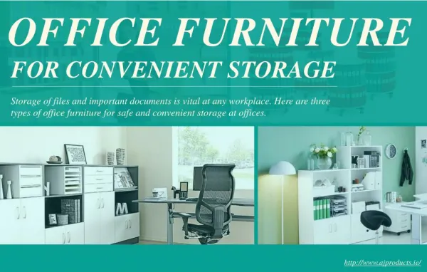 Storing office files and documents conveniently