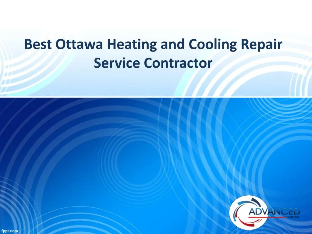 best ottawa heating and cooling repair service contractor
