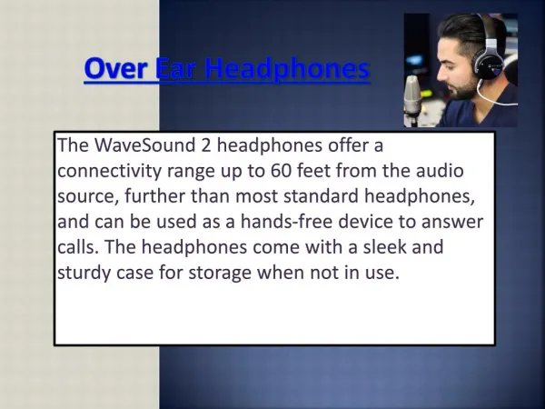 over ear headphones