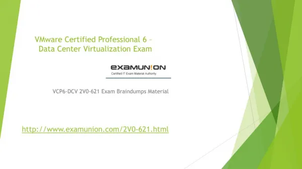 ExamUnion VMware 2V0-621 VCP6-DCV Exam Braindumps,2V0-621 exam question