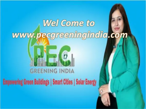 Pecgreeningindia.com is a top solar energy consultant in India