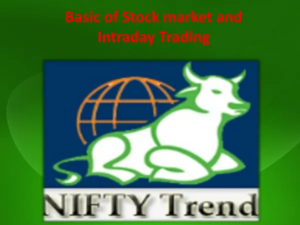 Basic of Stock market and Intraday Trading.pptx