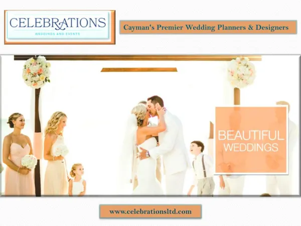 How to Make Your Cayman Luxury Wedding Event Look Beautiful and Elegant