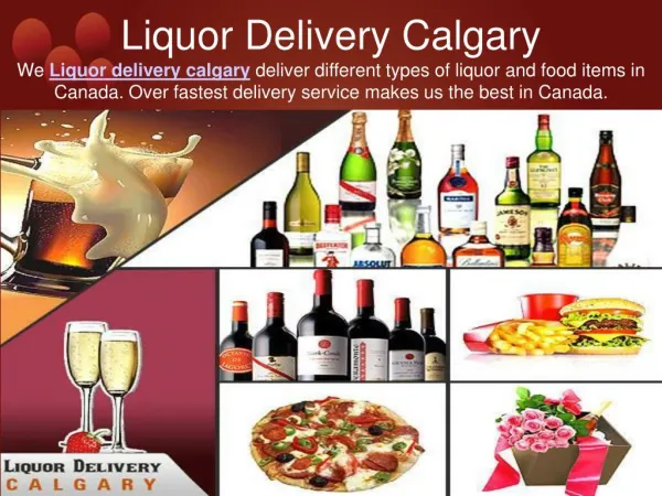 Now Get full-flavoured Drinks and Food Services in Canada