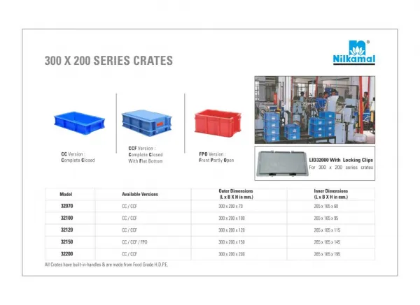 Dimension Wise Crates - Series Crates - 300 x 200