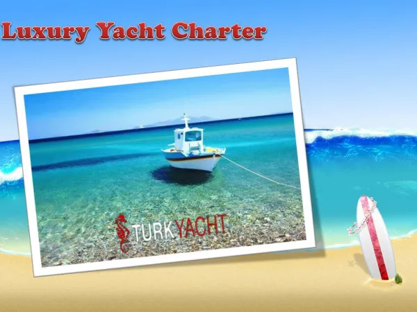 Boat Yacht Charter