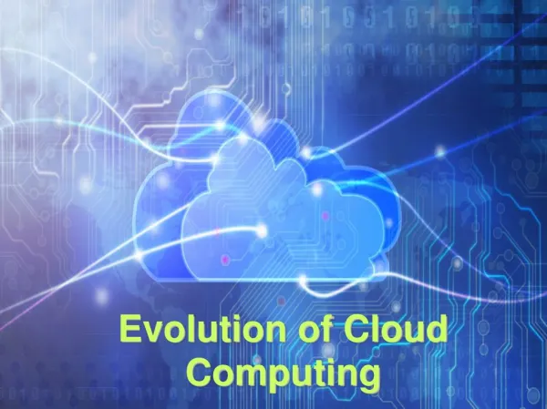 Evolution of Cloud Computing – CloudSharp