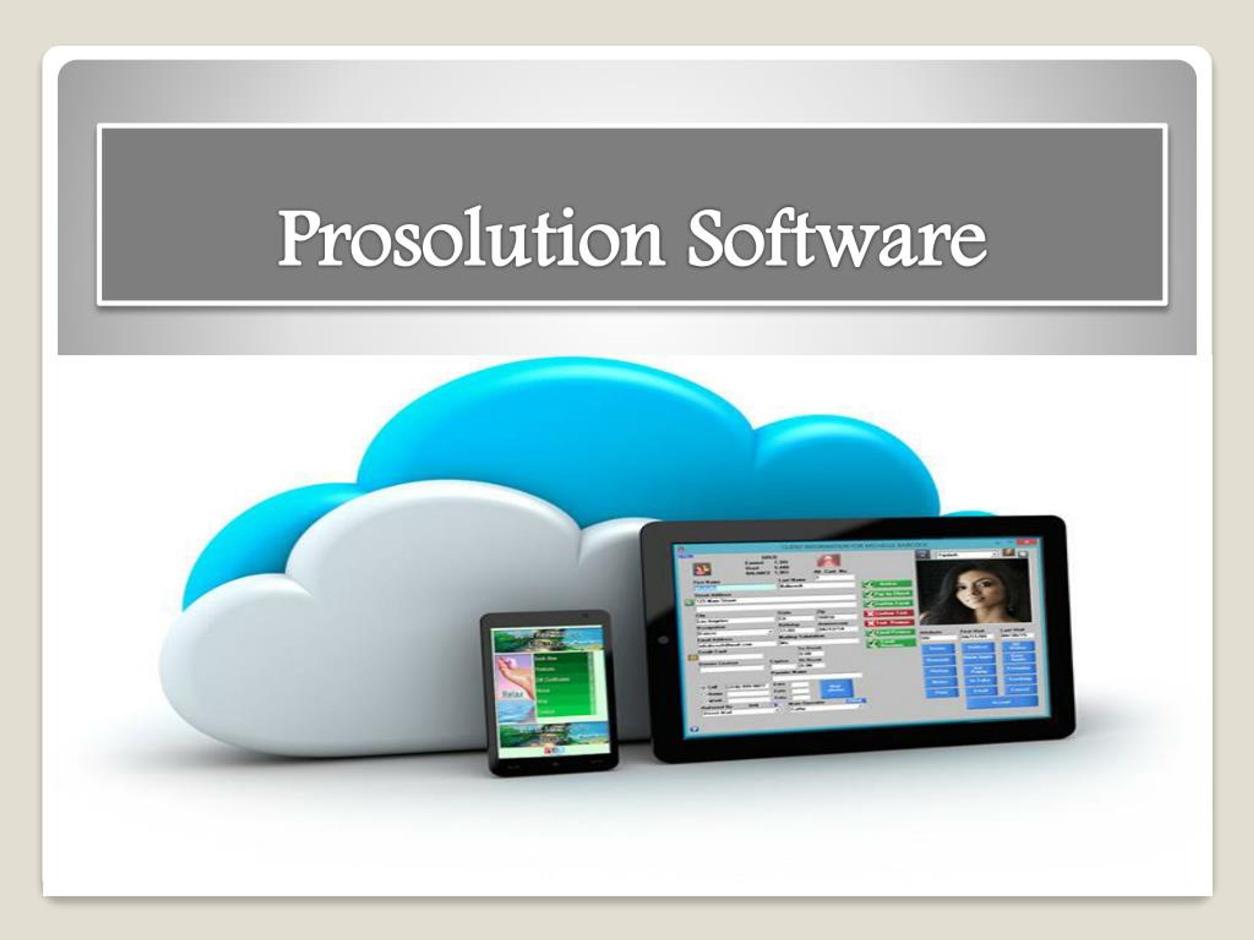 Prosolution Login Screen PPT - Prosolution Software PowerPoint Presentation, free download - ID ...