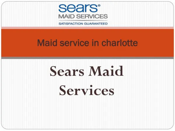 House cleaning services charlotte