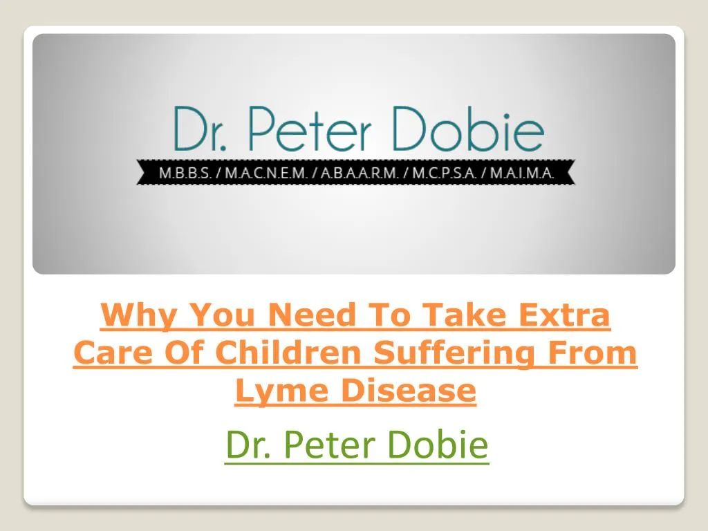 why you need to take extra care of children suffering from lyme disease