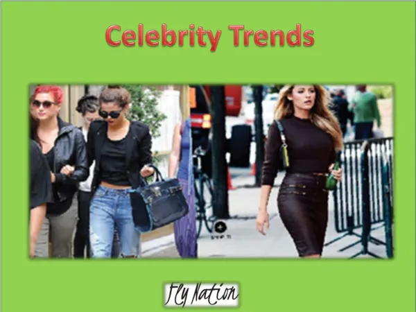 Celebrity Trends