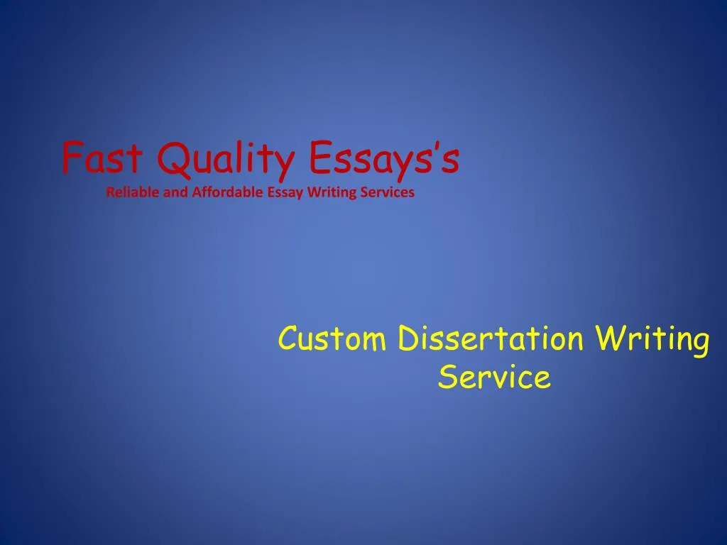 fast quality essays s reliable and affordable essay writing services